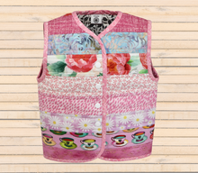 Load image into Gallery viewer, quilted vest for 3 year old
