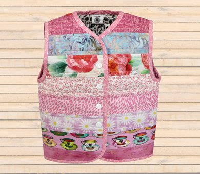 quilted vest for 3 year old
