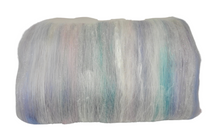 Load image into Gallery viewer, Carded Art Batt for Spinning - 133g - Mixed Fibres, Wools, Sparkle
