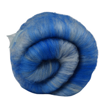 Load image into Gallery viewer, Carded Art Batt for Spinning - 86g - Mixed Wools

