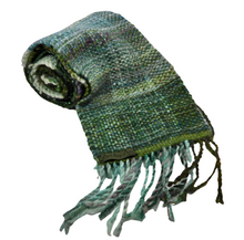 Load image into Gallery viewer, Handwoven Scarf in Handspun Wools
