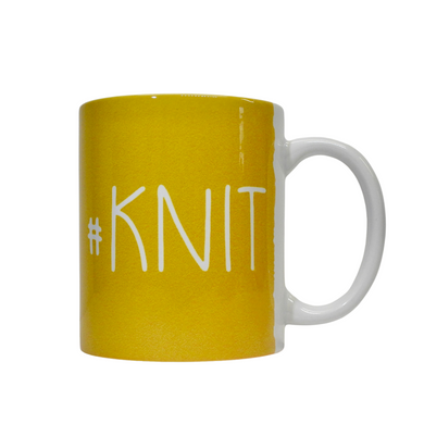 #Knit Coffee Mug