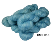 Load image into Gallery viewer, Hand Dyed Lace Yarn (Fine Kid Mohair 70% / Silk 30%) 50g **NEW COLOURS ADDED
