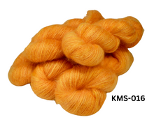 Load image into Gallery viewer, Hand Dyed Lace Yarn (Fine Kid Mohair 70% / Silk 30%) 50g **NEW COLOURS ADDED
