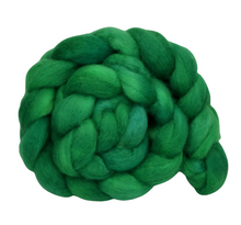 Load image into Gallery viewer, Hand Dyed BFL Top 119g (Blue Faced Leicester) / Braid for Spinning
