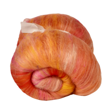 Load image into Gallery viewer, Carded Art Batt for Spinning - 108g - Mixed Fibres &amp; Wools

