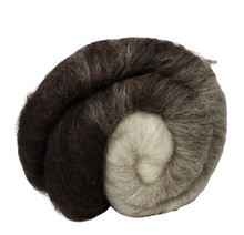 Load image into Gallery viewer, Shetland wool hand carded batt
