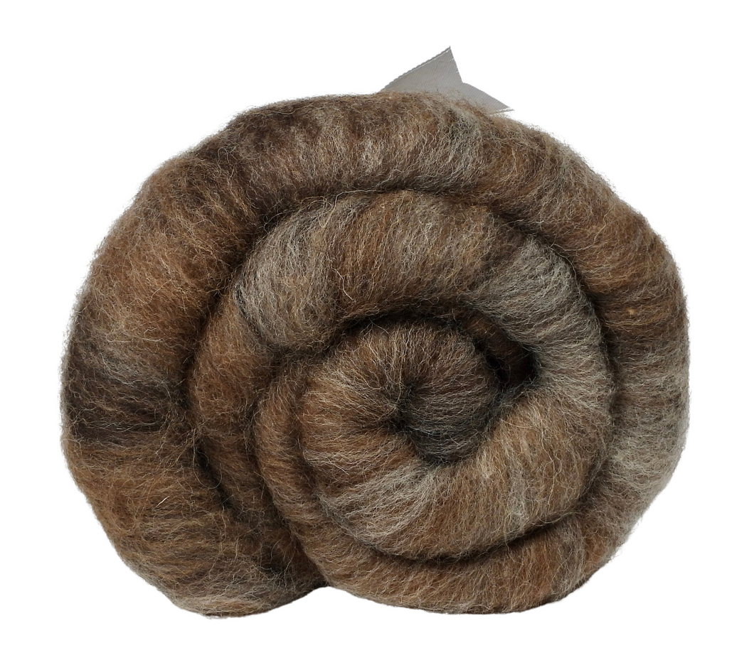 Shetland Wool Carded Batt
