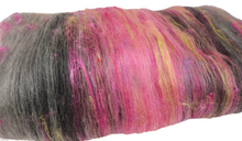 Load image into Gallery viewer, Carded Art Batt for Spinning - 124g - Mixed Fibres / Mostly Wools
