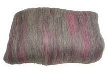 Load image into Gallery viewer, Carded Art Batt for Spinning - 130g - Merino Wool &amp; Touch of Tussah Silk
