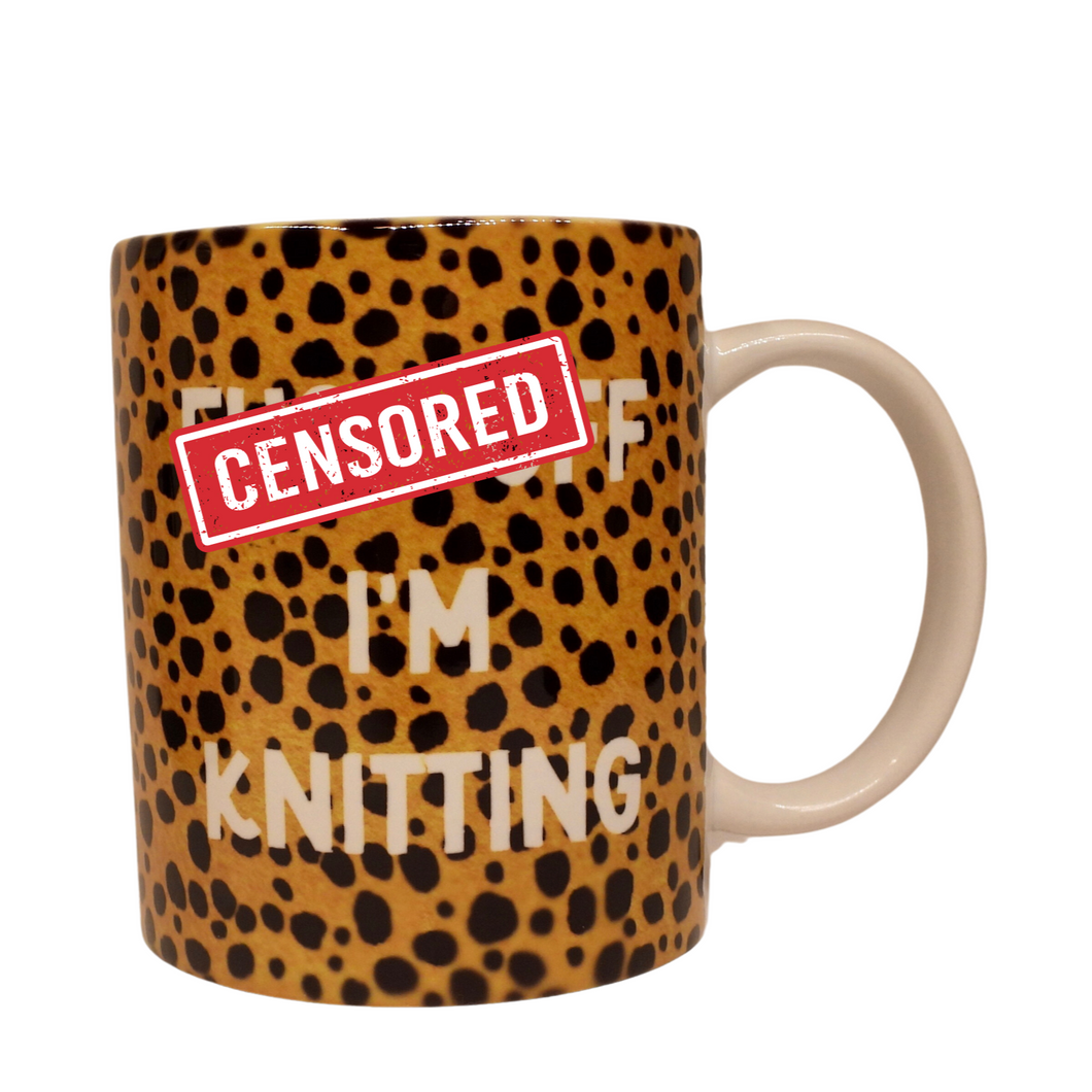 Leopard spot mug