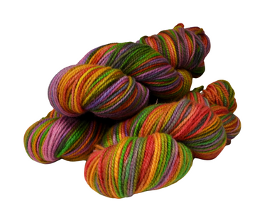 Hand Dyed Rug Hooking Wool Yarn