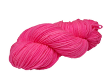 Load image into Gallery viewer, Hot pink rug hooking wool yarn
