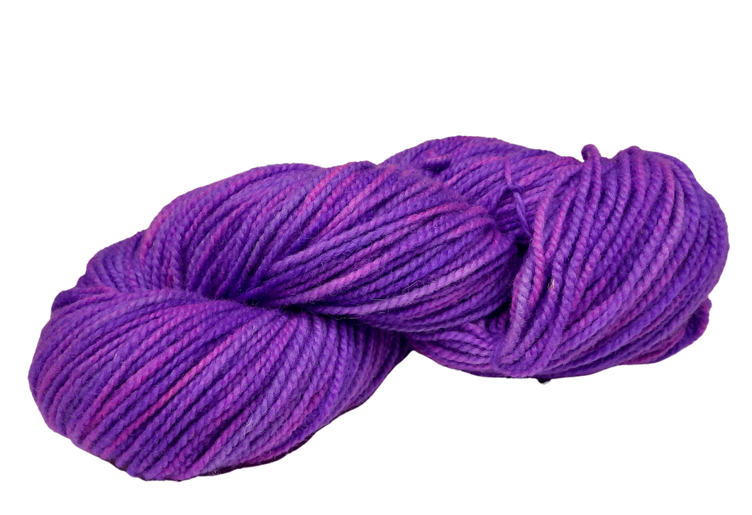 Rug Hooking Lupin Purple wool