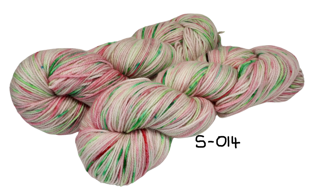 Hand Dyed Sock Yarn (Superwash Merino Wool / Nylon) - ON SALE - Only 5 skeins left - OLDER STOCK