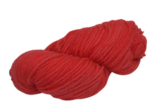 Load image into Gallery viewer, Hand Dyed Rustic WORSTED weight 100%  Wool Yarn - Full Skein
