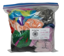 Load image into Gallery viewer, Grab Bag Number 1 - Mixture of Fibres, mostly Wools - 250g
