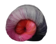 Load image into Gallery viewer, Carded Art Batt for Spinning - 80g - Merino Wool &amp; Touch of Tussah Silk
