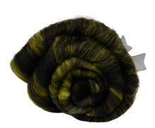 Load image into Gallery viewer, Carded Art Batt for Spinning - 62g - Wools, Mixed Fibres
