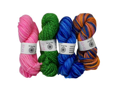 Hand Dyed Rug Hooking Yarn