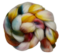 Load image into Gallery viewer, Hand Dyed SUPERWASH Merino &amp; Nylon Top / 111g / Braid for Spinning
