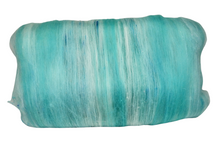 Load image into Gallery viewer, Carded Art Batt for Spinning - 94g - Mixed Wools &amp; Fibres, Sari Silk &amp; Sparkle - *NEW
