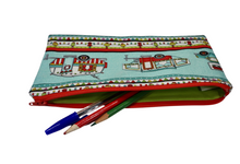 Load image into Gallery viewer, Lined Pencil Case Size Notions Bag / Zip Bag
