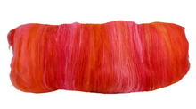 Load image into Gallery viewer, Carded Art Batt for Spinning - 88g - Hand Dyed Wools - *NEW
