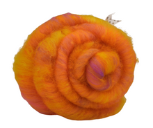 Load image into Gallery viewer, Carded Art Batt for Spinning - 81g - Hand Dyed Wools - *NEW
