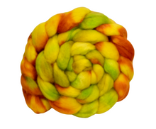 Load image into Gallery viewer, Hand Dyed BFL Top 159g (Blue Faced Leicester) / Braid for Spinning
