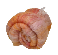 Load image into Gallery viewer, Carded Art Batt for Spinning - 115g - Hand Dyed Mixed Wools *NEW*
