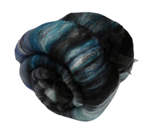 Load image into Gallery viewer, Carded Art Batt for Spinning - 96g - Mixed Fibres, Mixed Wools, Sparkle
