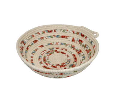 Cotton Rope Bowl - handmade