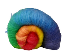 Load image into Gallery viewer, Carded Art Batt for Spinning - 116g - Hand Dyed Mixed Wools *NEW*

