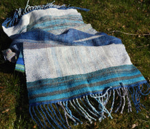 Load image into Gallery viewer, Handwoven Wrap / Shawl in Handspun Wools *
