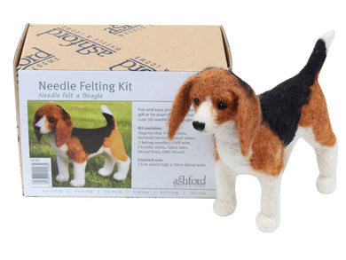 beagle needlefelting kit