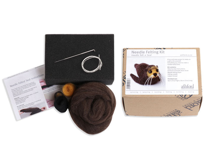 Needle felting kit - seal