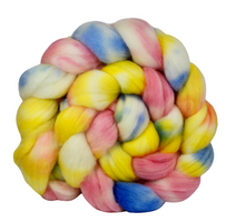 Load image into Gallery viewer, Hand Dyed Pastel Spinning Braid
