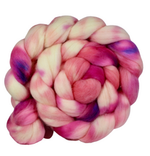 Load image into Gallery viewer, Pink Hand Dyed Merino Wool 
