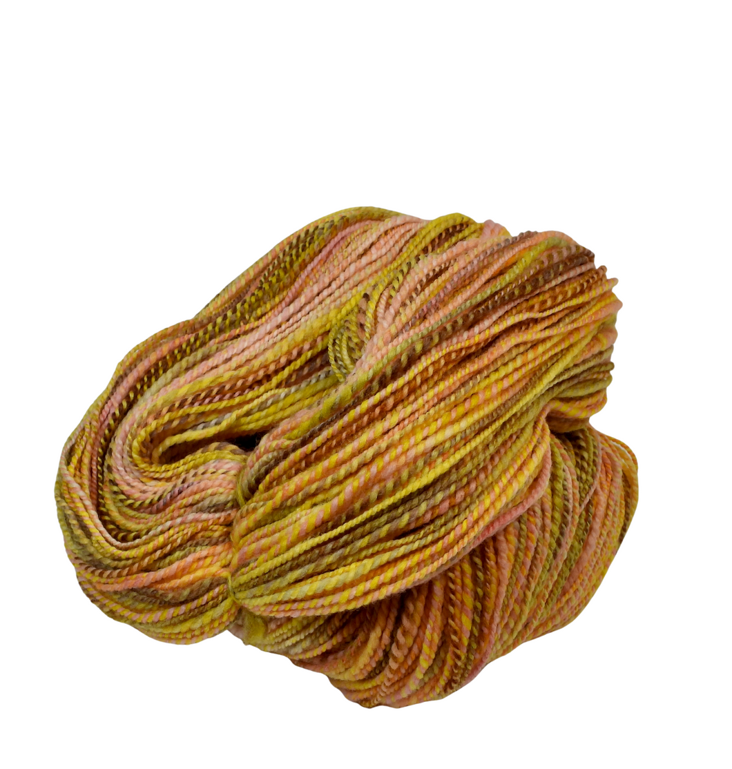 Handspun - 100% Hand dyed Merino Wool - 98g / 340 yards