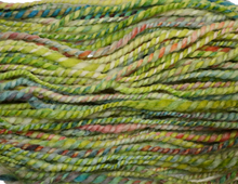 Load image into Gallery viewer, Handspun - 100% Hand dyed Merino Wool - 49g / 74 yards
