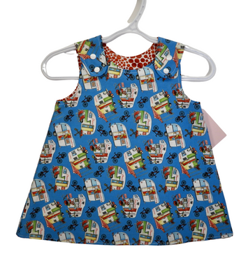 camper van baby dress