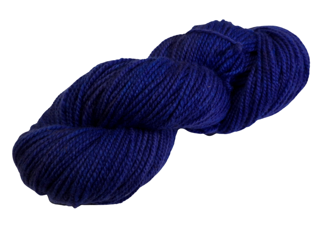 Hand Dyed WORSTED weight 100%  Wool Yarn - Full Skein