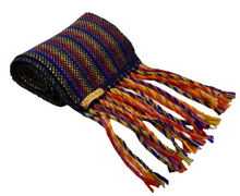 Load image into Gallery viewer, Handwoven Scarf in Wool - Rainbow *
