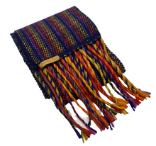 Load image into Gallery viewer, Handwoven Raibow Scarf for sale
