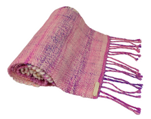 Load image into Gallery viewer, Handwoven Scarf / Wrap in Handspun Wools
