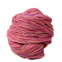 Load image into Gallery viewer, handspun Pink Merino fingering weight yarn
