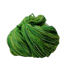 Load image into Gallery viewer, green handspun yarn for sale
