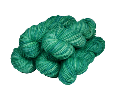 green chunky yarn