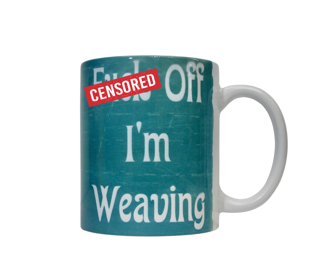 Weaving novelty mug